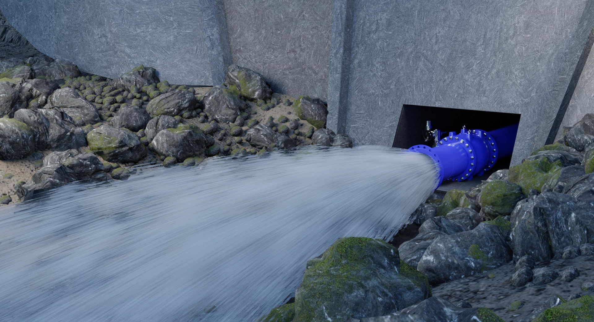 AVK needle valve and plunger valve animated discharge