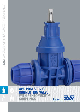 Brochure: POM service connection valve with pentomech